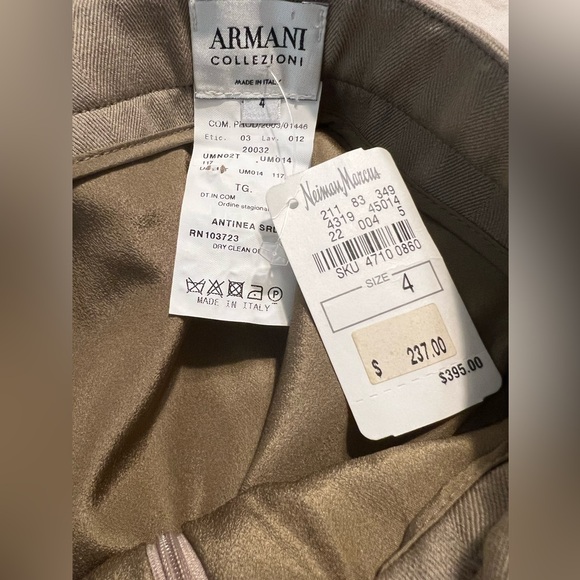 Armani Collezioni European Luxury Vintage Skirt NWT🌹 - Picture 8 of 9